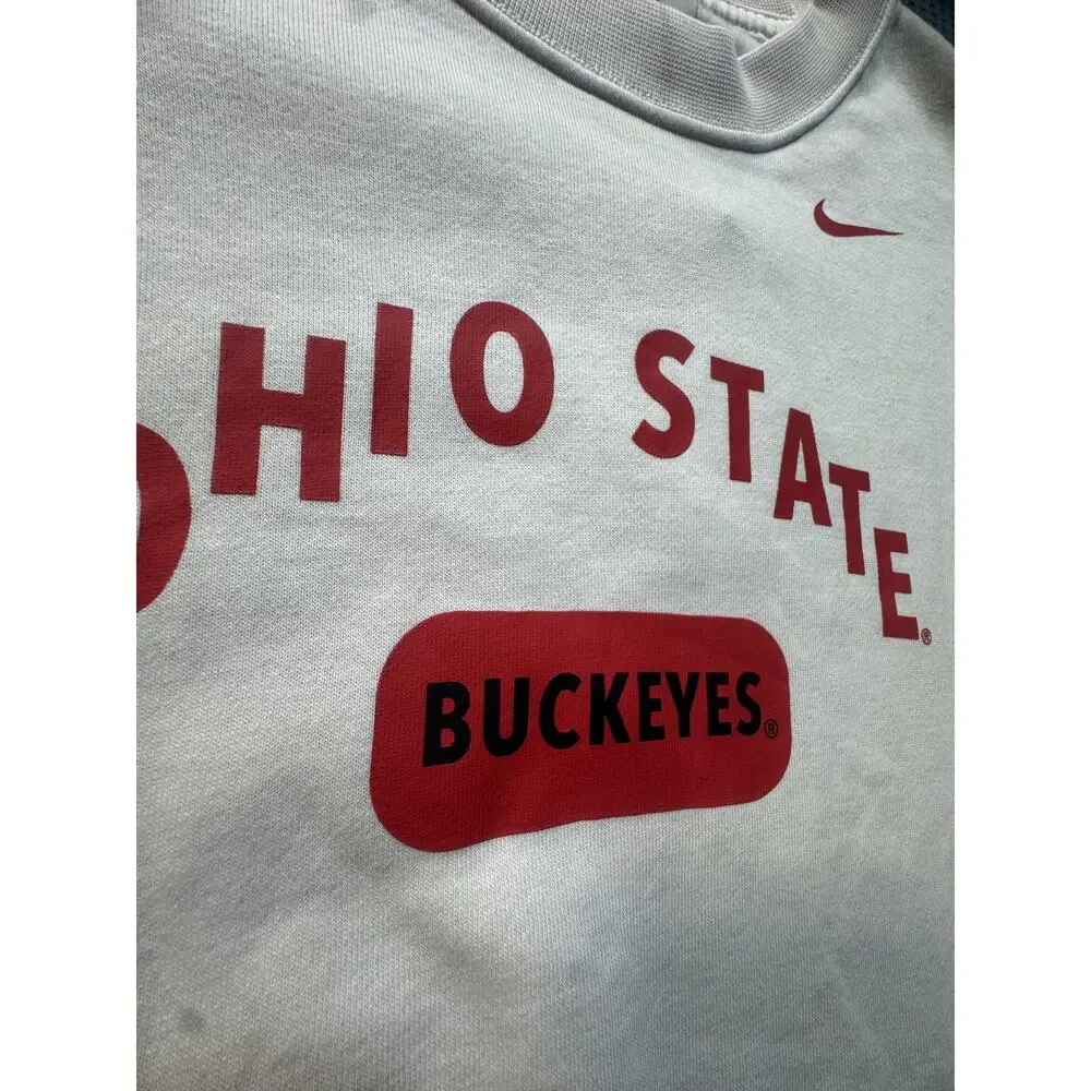 Nike College Everyday Campus (Ohio State) Sweatshirt Women's Sz S Gray Brand New